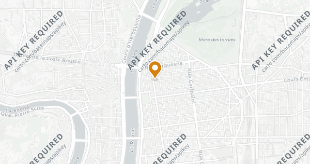 Map showing M Restaurant