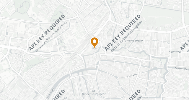 Map showing Café Visscher