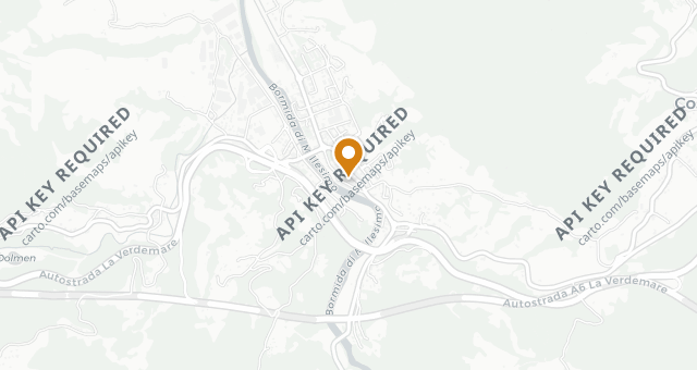 Map showing Locanda dell'Angelo