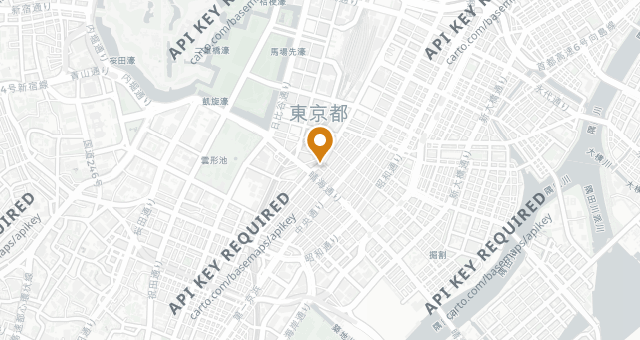 Map showing Sukiyabashi Jiro