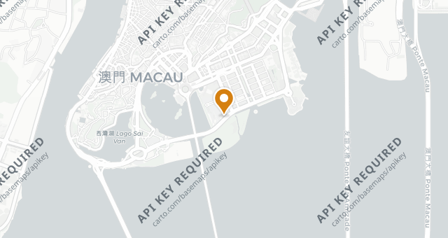 Map showing Imperial Court at MGM MACAU
