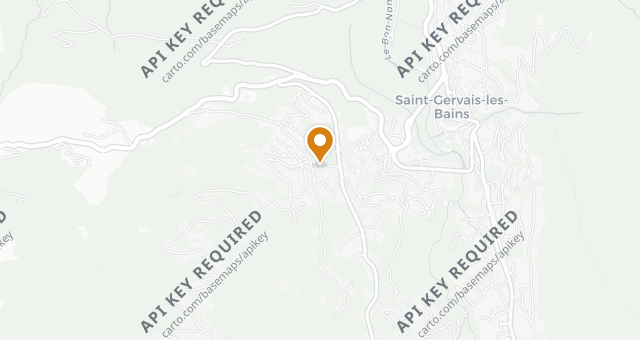 Map showing La Ferme de Cupelin