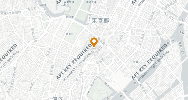Map showing Ginza Adachi Naoto