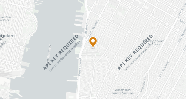 Map showing Catch New York