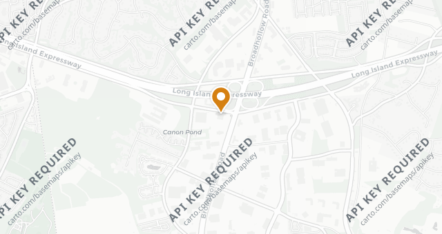 Map showing The Halston