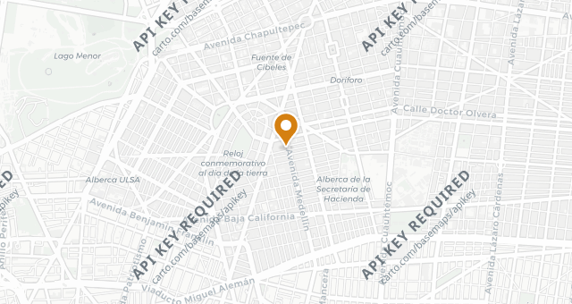 Map showing Migrante