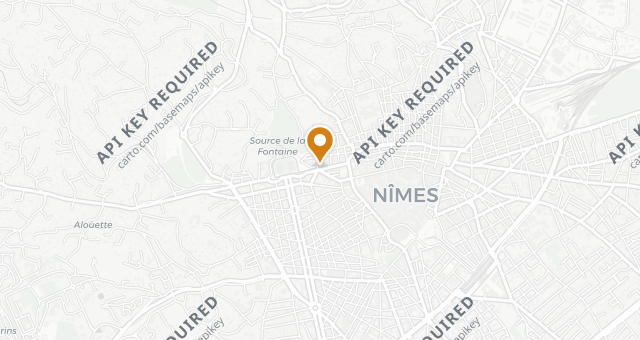 Map showing Duende