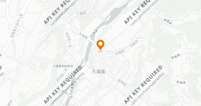 Map showing Che Qiao Tou Wen A Shui Wan (Daxi Street)