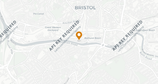 Map showing Bertha’s Pizza