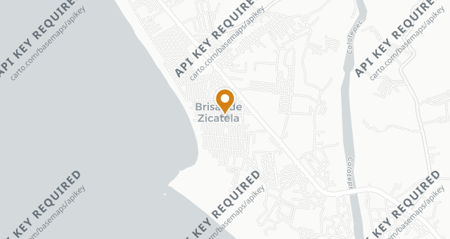 Map showing Atarraya