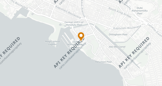 Map showing Bali Oceanfront