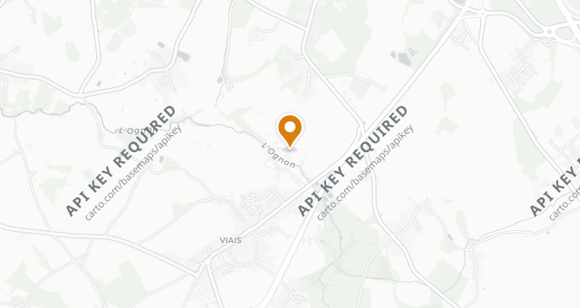 Map showing Brasserie Constance - Abbaye de Villeneuve