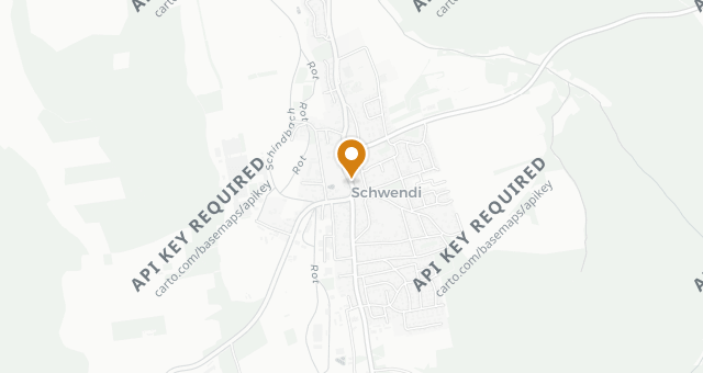 Map showing Esszimmer im Oberschwäbischen Hof