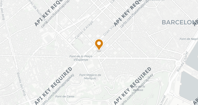 Map showing COME by Paco Méndez