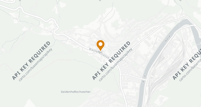 Map showing Traube