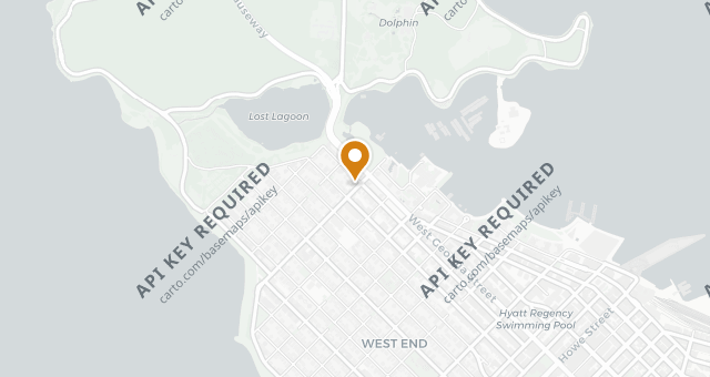 Map showing Tetsu Sushi Bar