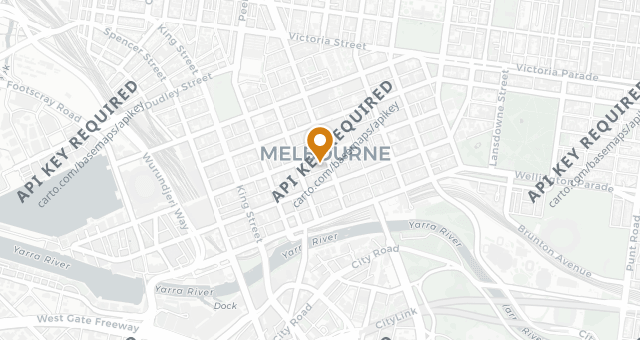 Map showing Trattoria Emilia