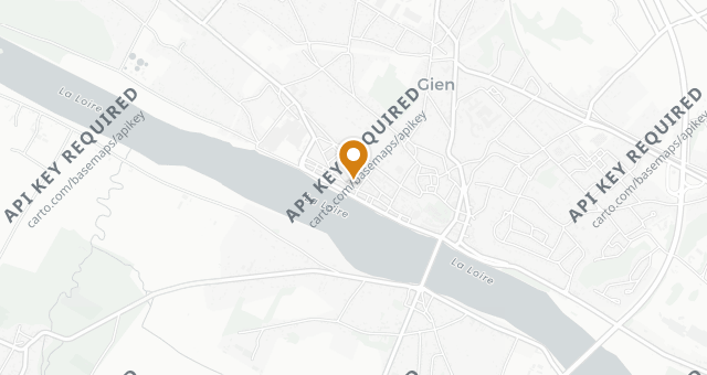 Map showing Le P'tit Bouchon