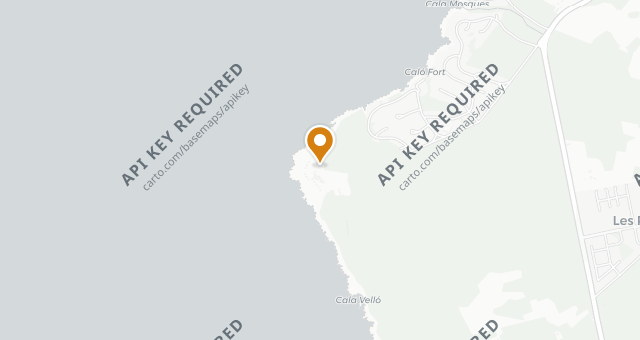 Map showing La Fortaleza