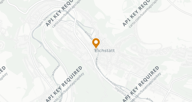 Map showing Staderer Restaurant