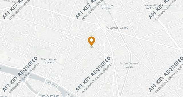 Map showing Le Coyote