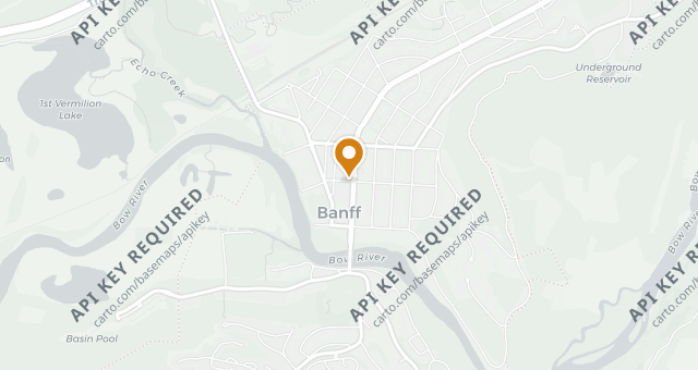 Map showing Maple Leaf Grill & Lounge