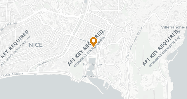 Map showing Chez Pipo