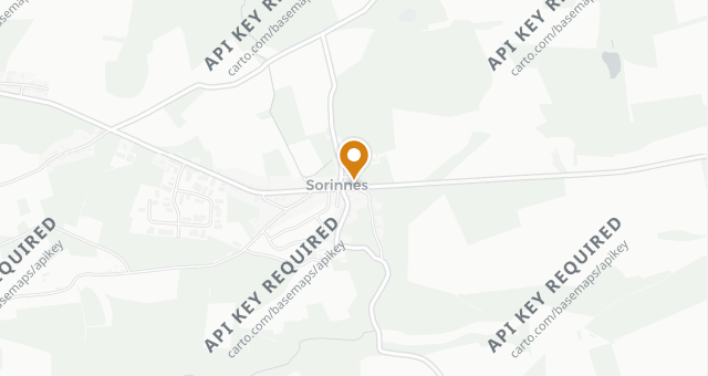 Map showing Bistro Gourmand