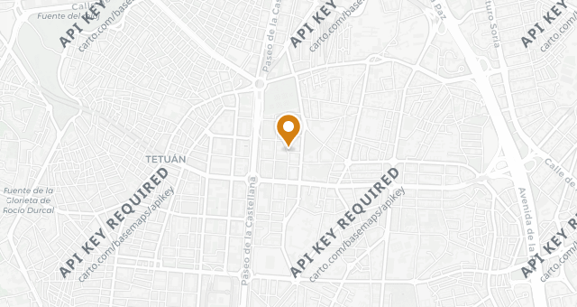 Map showing Rubaiyat Madrid