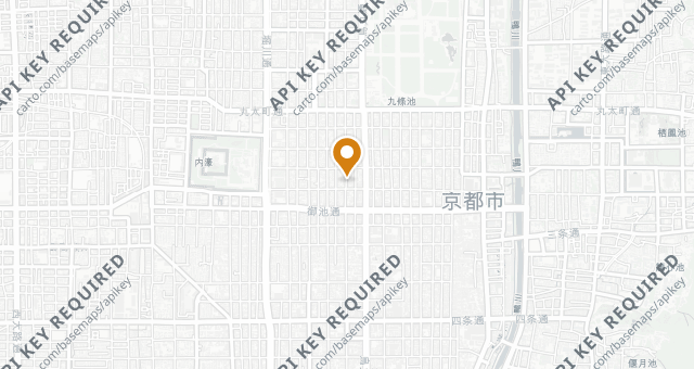 Map showing KOKE