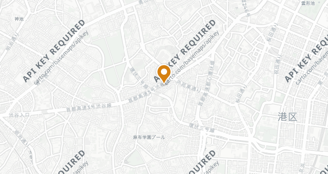 Map showing ROPPONGI RIAN