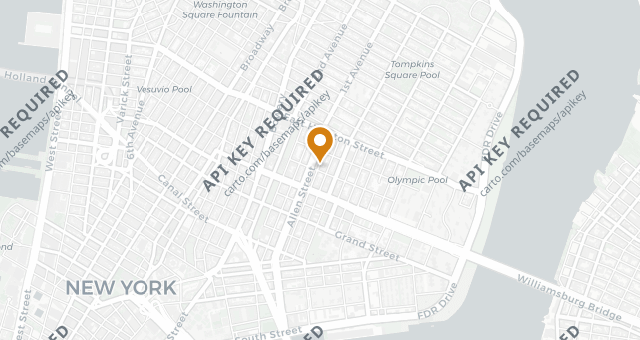 Map showing Trapizzino