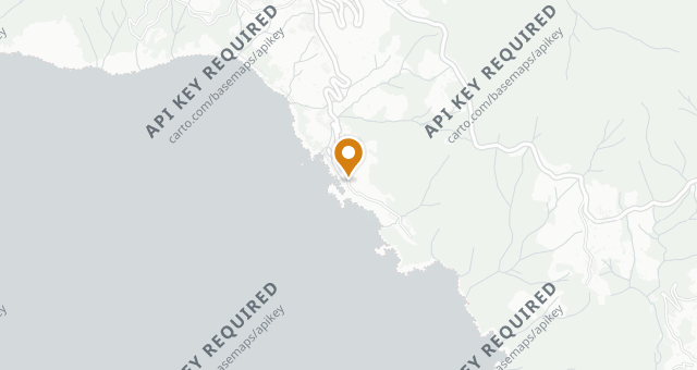 Map showing L'Agave