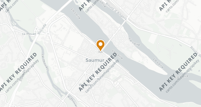 Map showing Le Boeuf Noisette