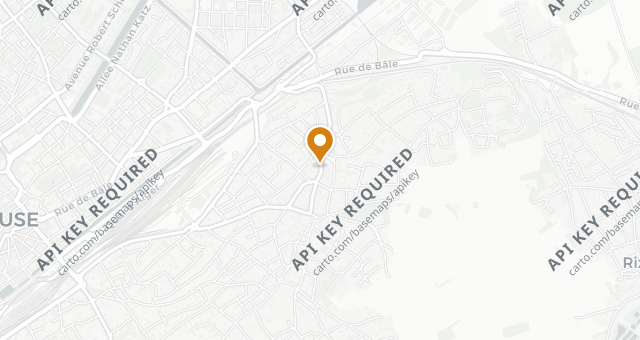 Map showing Maison Kieny