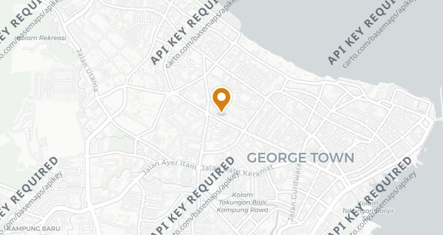 Map showing Restaurant Blanc