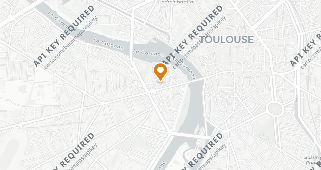 Map showing Chez Loustic