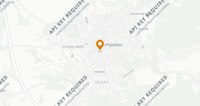 Map showing fabrika HOTEL