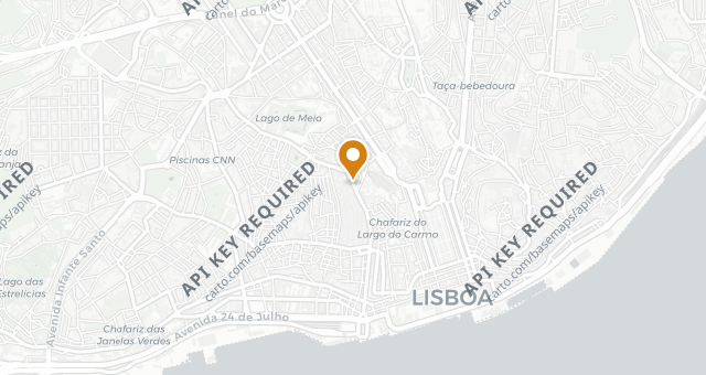 Map showing Las Dos Manos