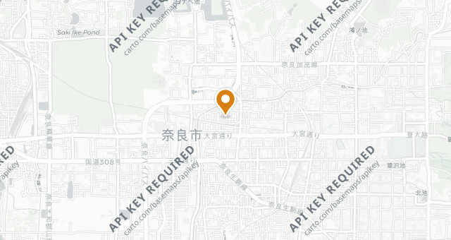 Map showing Kawanami