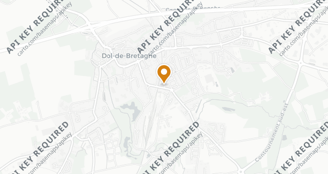 Map showing DAMES