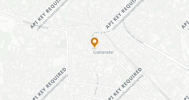 Map showing Radici Osteria Contemporanea