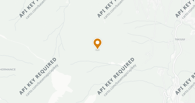 Map showing Refuge de Porcherey