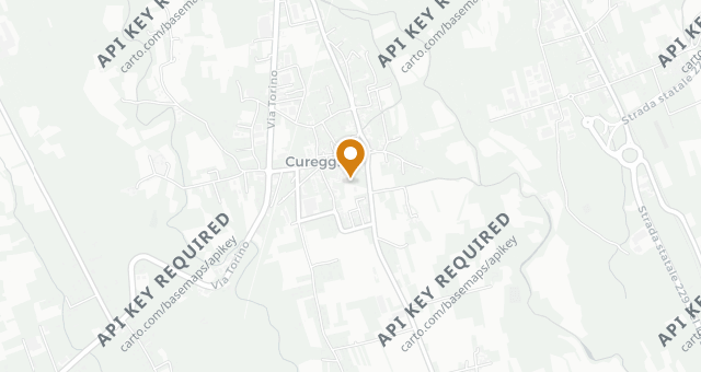 Map showing La Capuccina