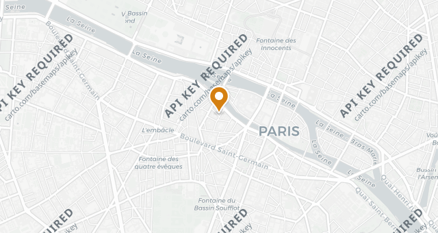 Map showing Relais Louis XIII