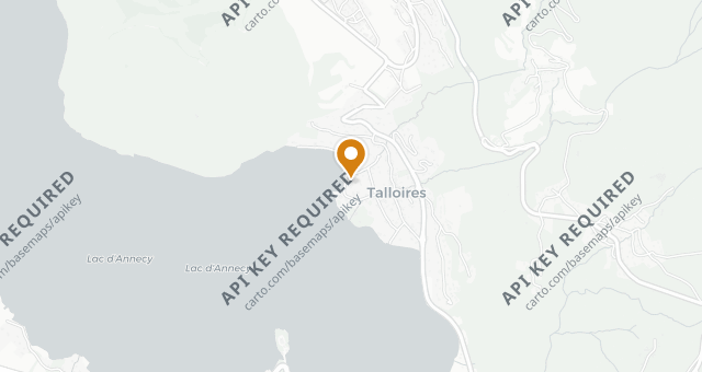 Map showing Les Terrasses - Le Cottage Bise