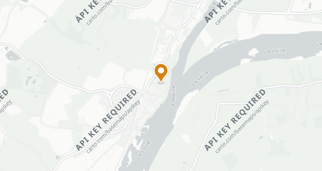 Map showing Lueurs