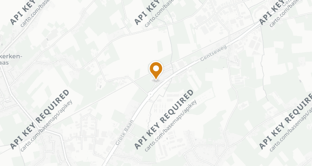 Map showing VAS