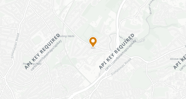 Map showing Dongnae