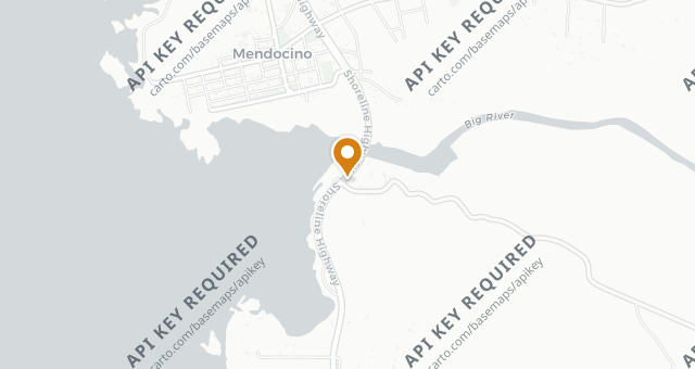 Map showing Ravens' Restaurant